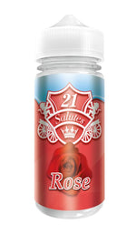 21 Salutes 100ml Shortfill Rose