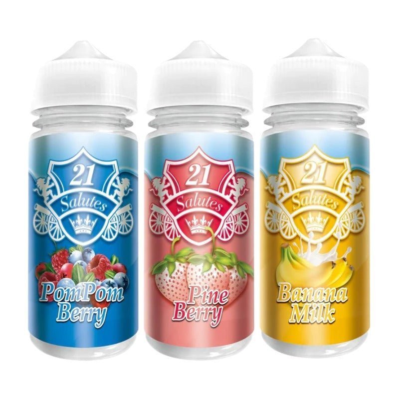 21 Salutes 100ml Shortfill Pine Berry