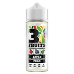 3 Fruits 100ml Shortfill Apple Blackcurrant Pear