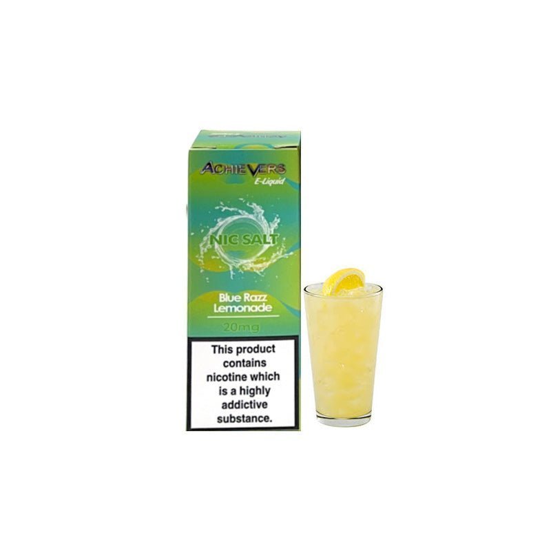 Achievers Salt 10ml - Pack of 10 Blue Razz Lemonade