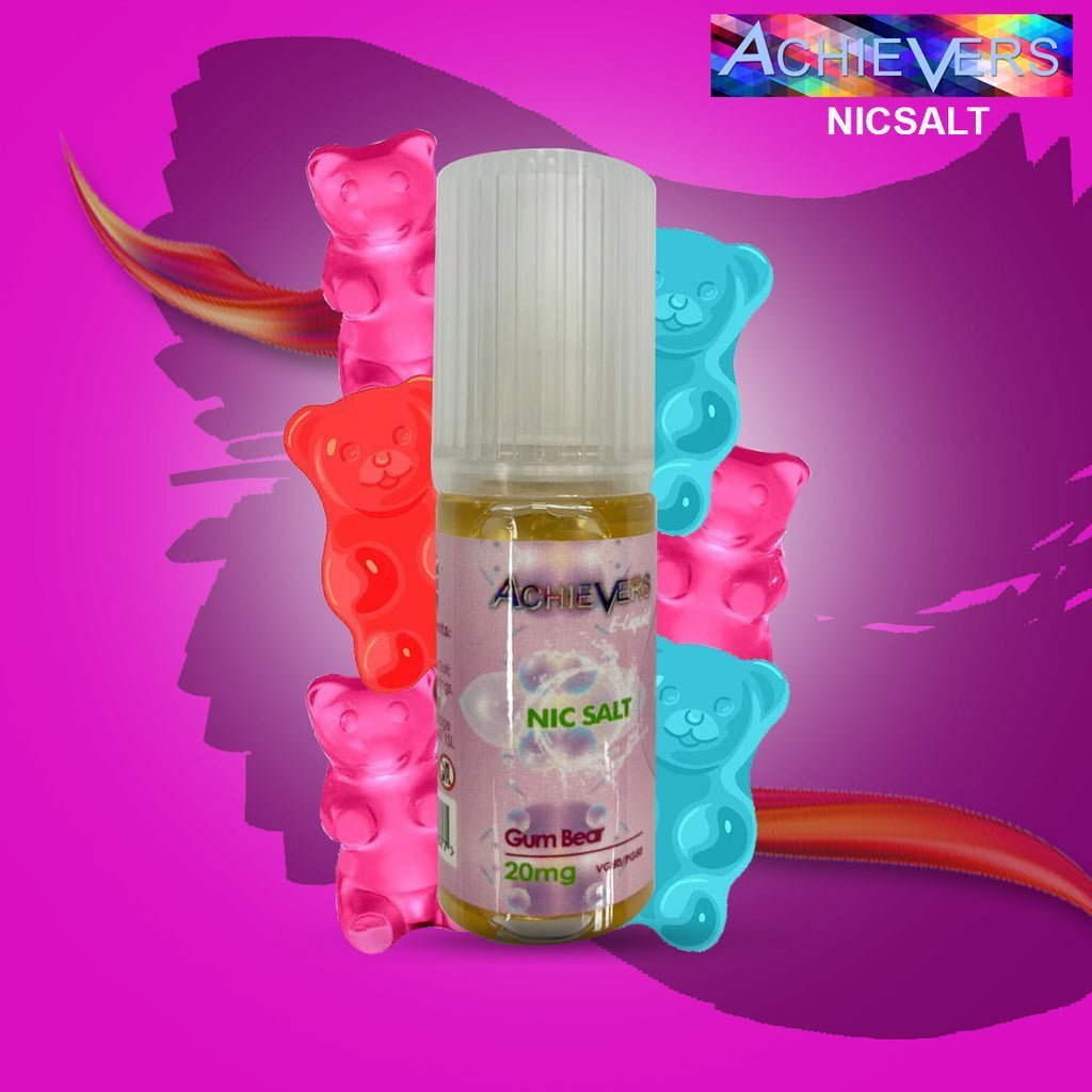 Achievers Salt 10ml - Pack of 10 Gummy Bear