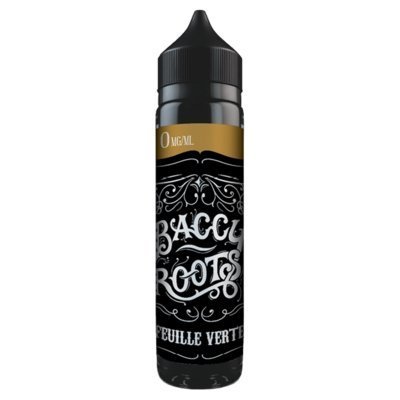 Baccy Roots 50ml Shortfill FEUILLE VERTE