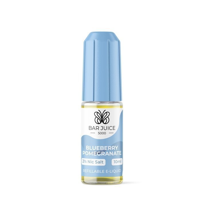 Bar Juice 5000 10ml Nic Salts E - liquids Box of 10 Blueberry Pomegranate