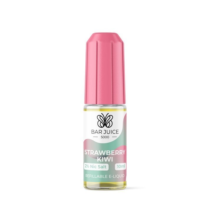 Bar Juice 5000 10ml Nic Salts E - liquids Box of 10 Strawberry Kiwi