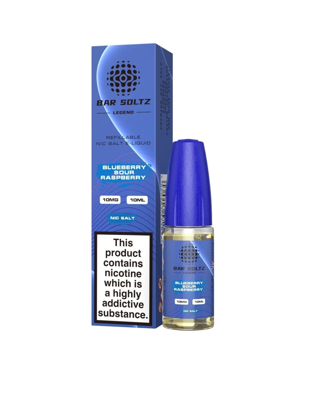 Bar soltz 10ml Nic Salt Pack of 10 - Bulk Vape Wholesale