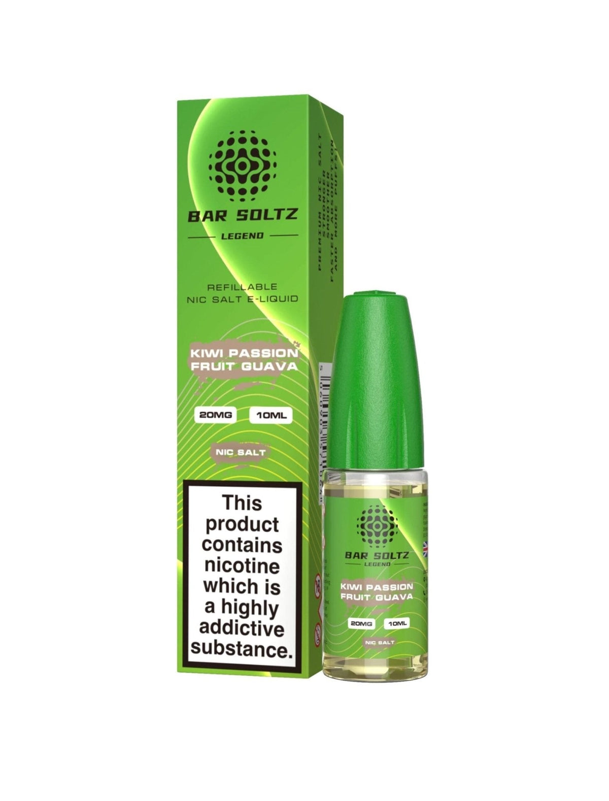 Bar soltz 10ml Nic Salt Pack of 10 - Bulk Vape Wholesale