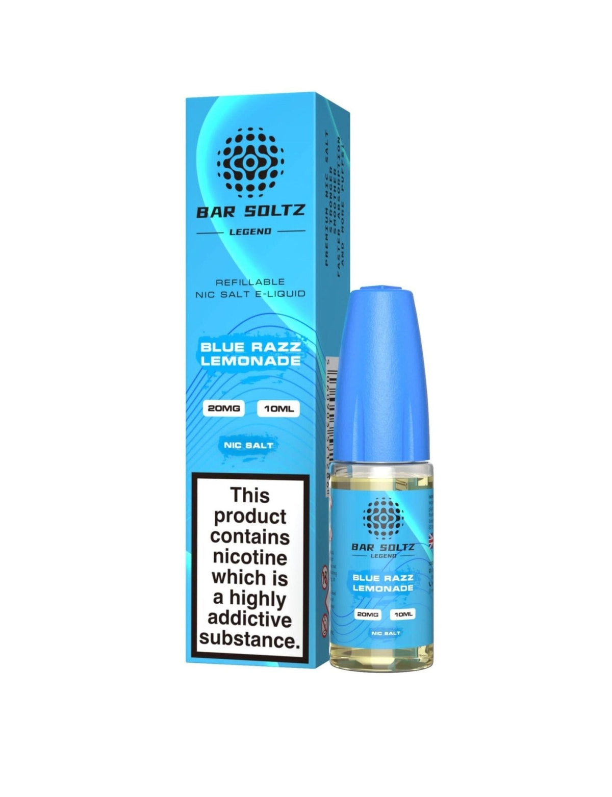 Bar soltz 10ml Nic Salt Pack of 10 - Bulk Vape Wholesale