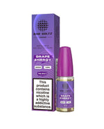 Bar soltz 10ml Nic Salt Pack of 10 Grape Energy