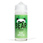 Bear Flavour 100ml E - Liquid Shortfill Blue Apple Pie
