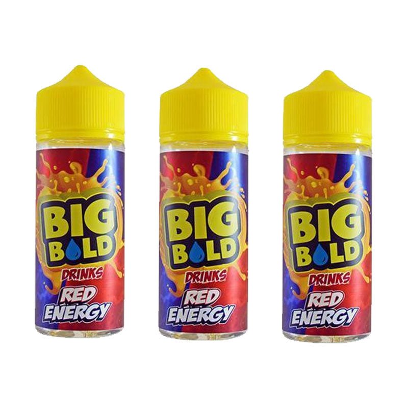 Big Bold Drinks Red Energy 100ML Shortfill--vapeukwholesale
