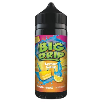 Big Drip 100ml Shortfill Lemon Cake