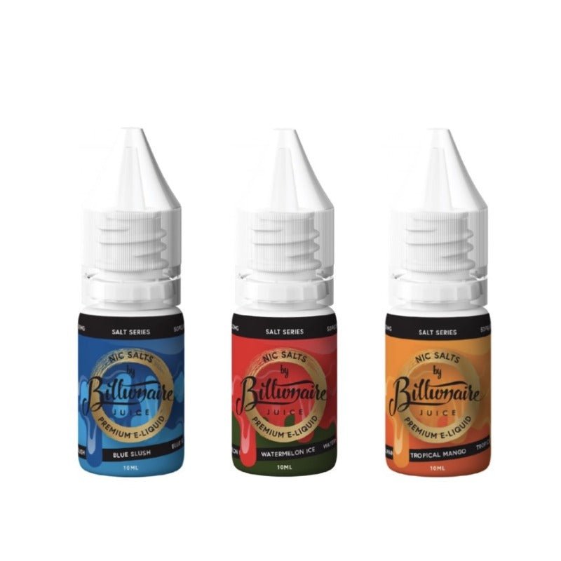 Billonaire Juice 10ml Nic Salt (Pack of 10) - Bulk Vape Wholesale