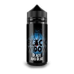 Black Widow 100ml E - liquids Black and Blue
