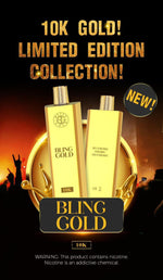 Bling Gold 10000 Prefilled Pod Vape - Box of 10 Gummy Bear