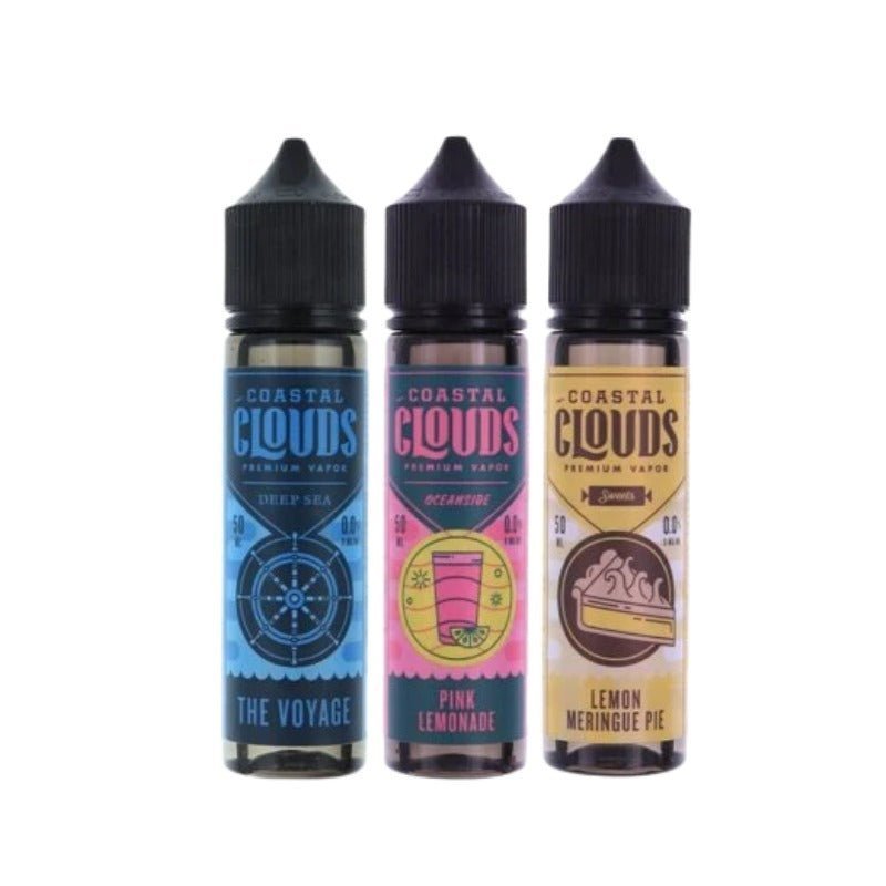 Coastal Clouds 50ml Shortfill Blood Orange Mango Snow Cone