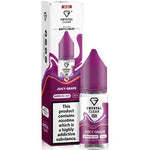 Crystal Clear Nic Salts 10ml - Pack of 10 Juicy Grape