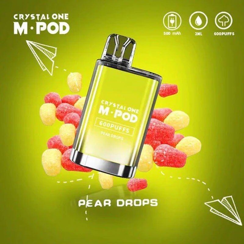 Crystal One M Pod 600 Disposable Vape Pod-Box of 10 - Bulk Vape Wholesale