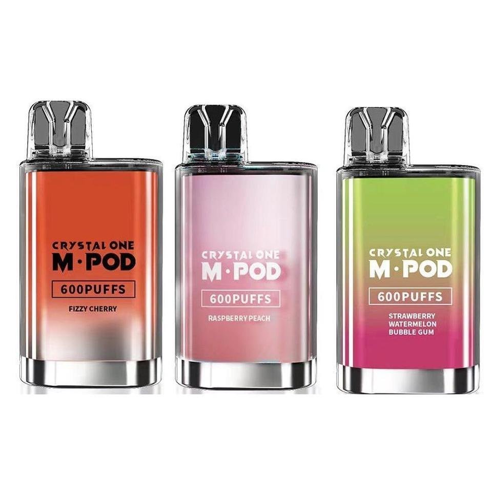 Crystal One M Pod 600 Disposable Vape Pod-Box of 10 - Bulk Vape Wholesale