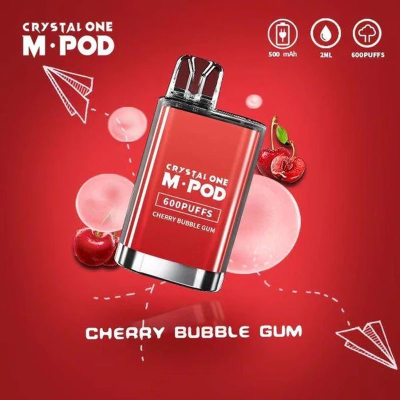 Crystal One M Pod 600 Disposable Vape Pod-Box of 10 - Bulk Vape Wholesale