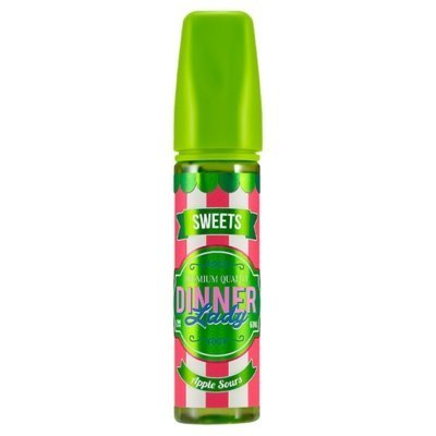 Dinner Lady Sweets 50ml Shortfill Apple Sours