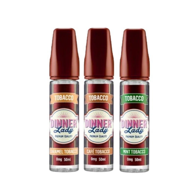 Dinner Lady Tobacco 50ml Shortfill Cafe Tobacco