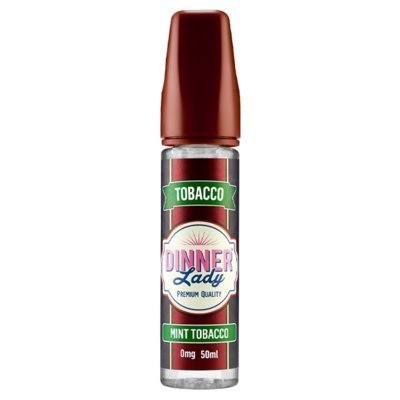 Dinner Lady Tobacco 50ml Shortfill Mint Tobacco