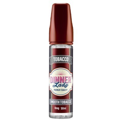Dinner Lady Tobacco 50ml Shortfill Smoth Tobacco