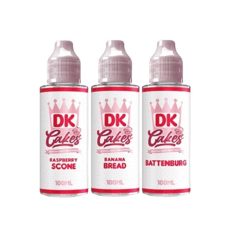 Donut King Cakes 100ml Shortfill Banana Bread