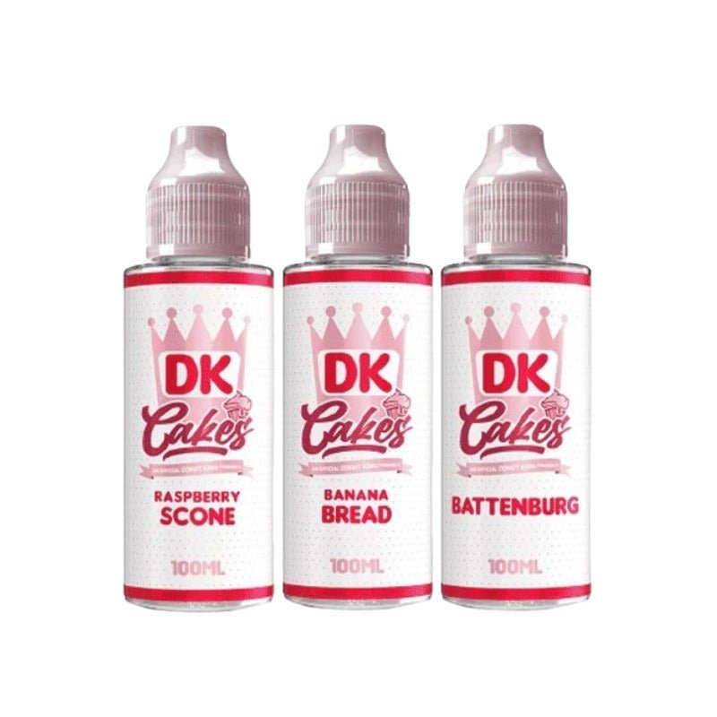 Donut King Cakes 100ml Shortfill - Bulk Vape Wholesale