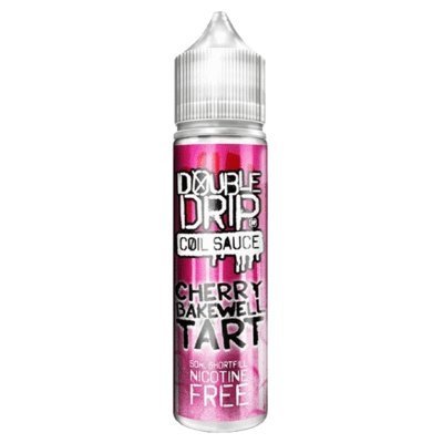 Double Drip 50ml Shortfill Cherry Bakewell Tart