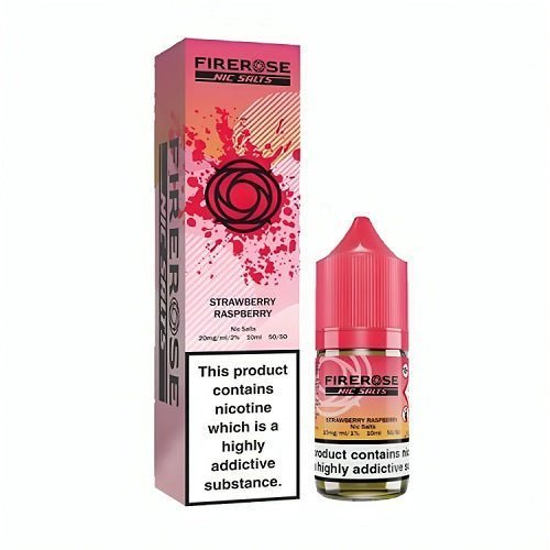 Elux Firerose 5000 10ml Nic Salts E-liquids Box of 10 - Bulk Vape Wholesale