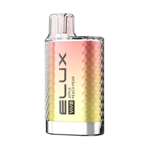 Elux Viva 600 Crystal Disposable Vape Puff Bar Pod Box of 10 - Bulk Vape Wholesale