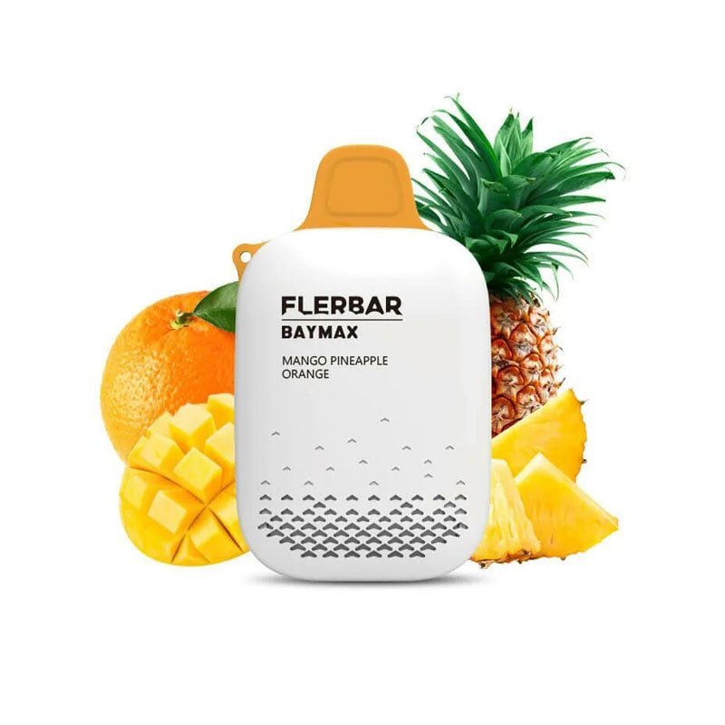 FlerBar Baymax 3500 Puff Disposable Vape Pen Zero Nicotine- Pack of 10 - Bulk Vape Wholesale