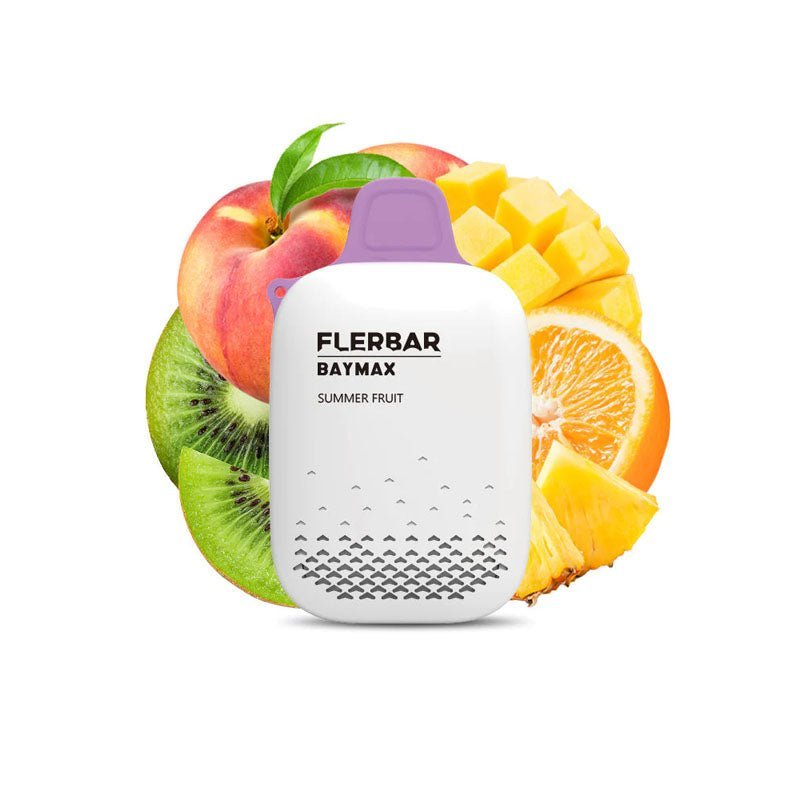 FlerBar Baymax 3500 Puff Disposable Vape Pen Zero Nicotine- Pack of 10 - Bulk Vape Wholesale