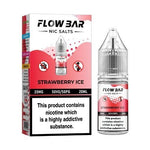 Flow Bar 20ml Nic Salts E - Liquid Pack of 10 Strawberry Ice
