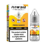 Flow Bar 20ml Nic Salts E - Liquid Pack of 10 Fresh Mango