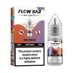 Flow Bar 20ml Nic Salts E - Liquid Pack of 10 Irn Brue