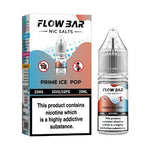 Flow Bar 20ml Nic Salts E - Liquid Pack of 10 Prime Ice Pop