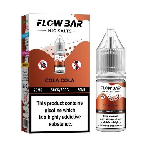 Flow Bar 20ml Nic Salts E-Liquid Pack of 10 - Bulk Vape Wholesale