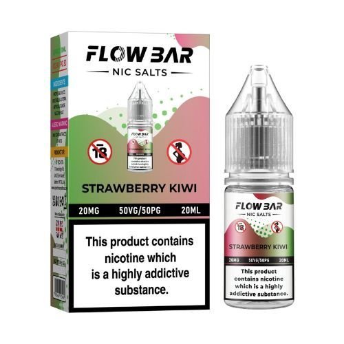 Flow Bar 20ml Nic Salts E-Liquid Pack of 10 - Bulk Vape Wholesale