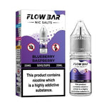 Flow Bar 20ml Nic Salts E - Liquid Pack of 10 Blueberry Raspberry