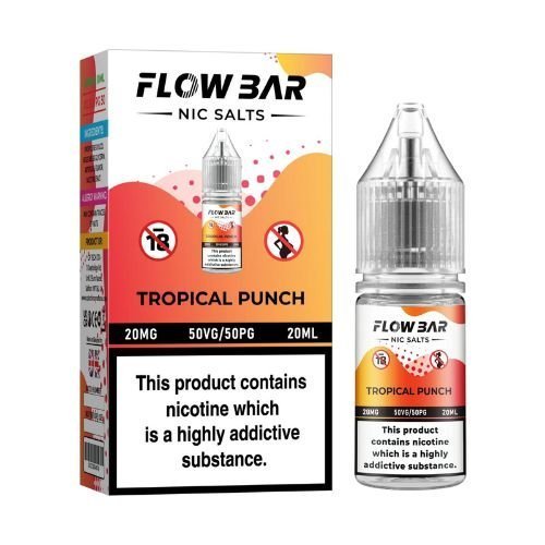Flow Bar 20ml Nic Salts E-Liquid Pack of 10 - Bulk Vape Wholesale