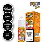 Fruity Vapes Salt 10ml Nic Salts Box of 10 Energy Ice