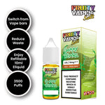 Fruity Vapes Salt 10ml Nic Salts Box of 10 Gummy Bear