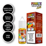 Fruity Vapes Salt 10ml Nic Salts Box of 10 Mango Ice