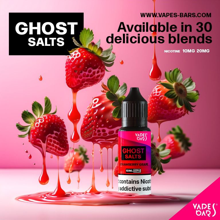 GHOST 3500 Nic Salts 10ml - Box of 10 - Bulk Vape Wholesale