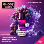 GHOST 3500 Nic Salts 10ml - Box of 10 Vimbull Ice