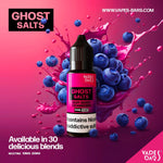GHOST 3500 Nic Salts 10ml - Box of 10 Very Bery Cranberry