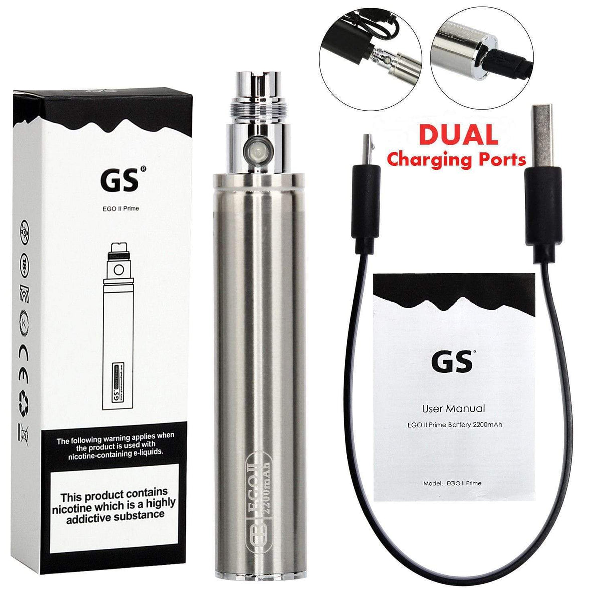 GS EGO II PRIME BATTERY Green