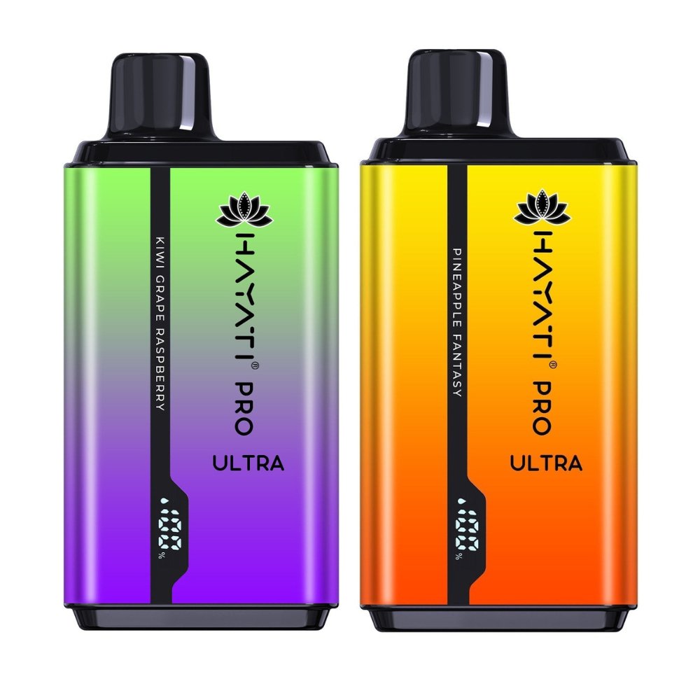 Hayati Ultra Pro Max 15k Vape Pod - Box of 10 Blackcurrant Lemonade / Straw Lemonade